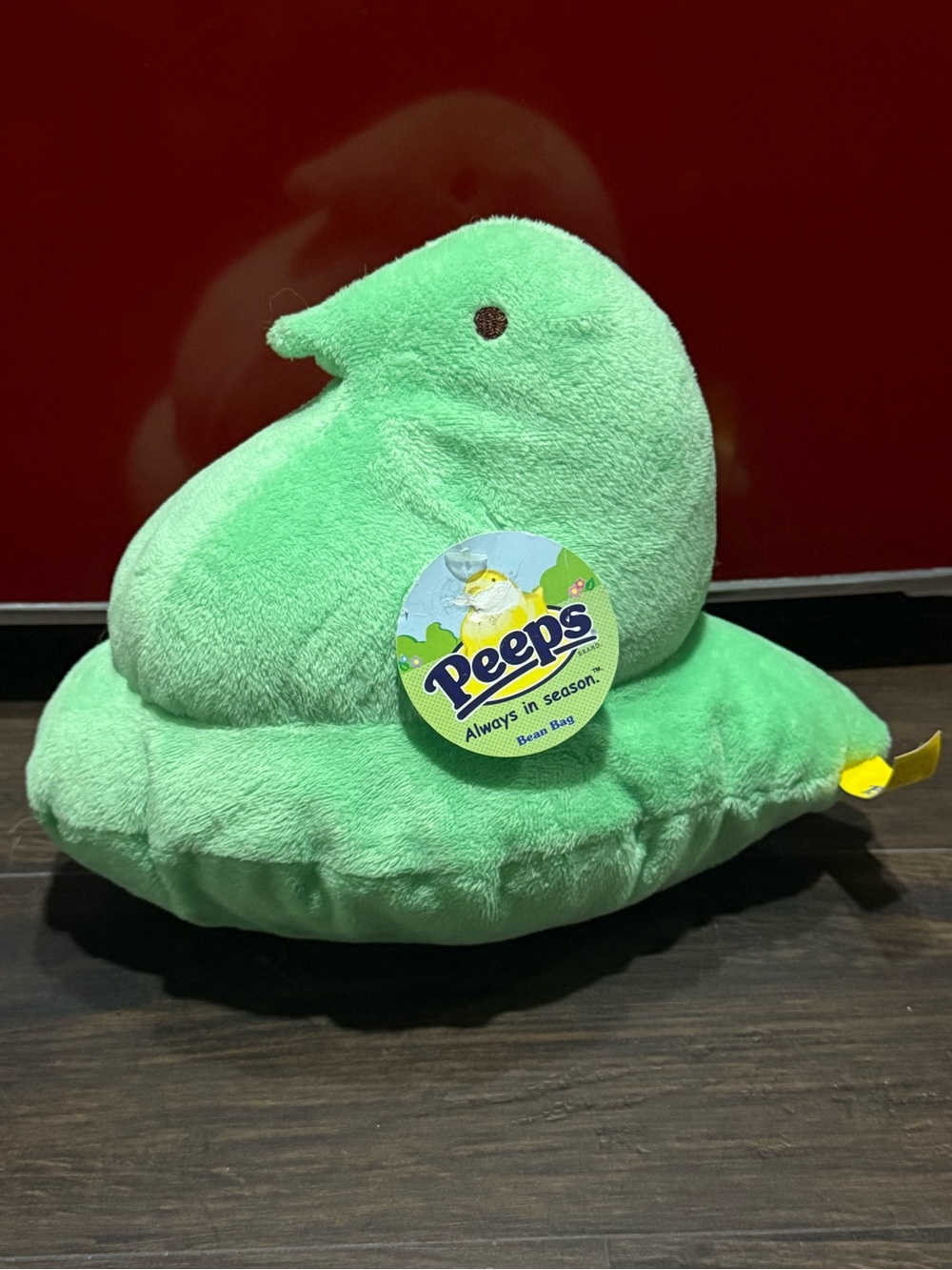 NEW PEEPS Green Easter Plush Bird Peep